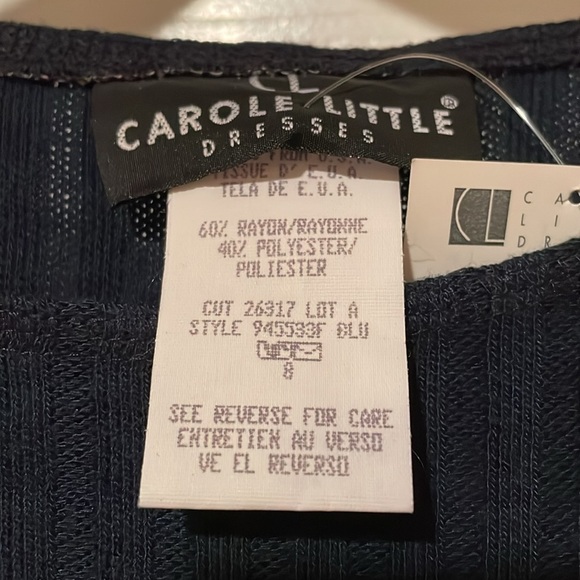 Carol Little Navy Blue Maxi Dress - Picture 3 of 4